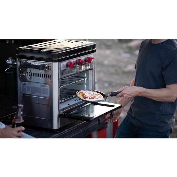 Camp Chef Deluxe Outdoor Oven with Burners COVEND - The Home Depot