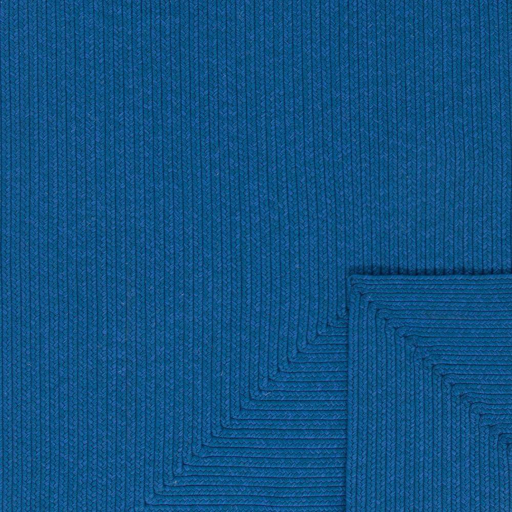Handmade Blue Braided Synthetic 2' x 3' Accent Rug
