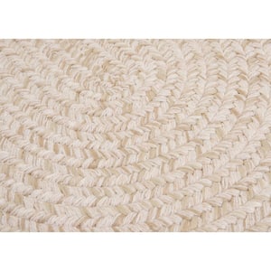Cicero Natural 4 ft. x 4 ft. Round Braided Area Rug