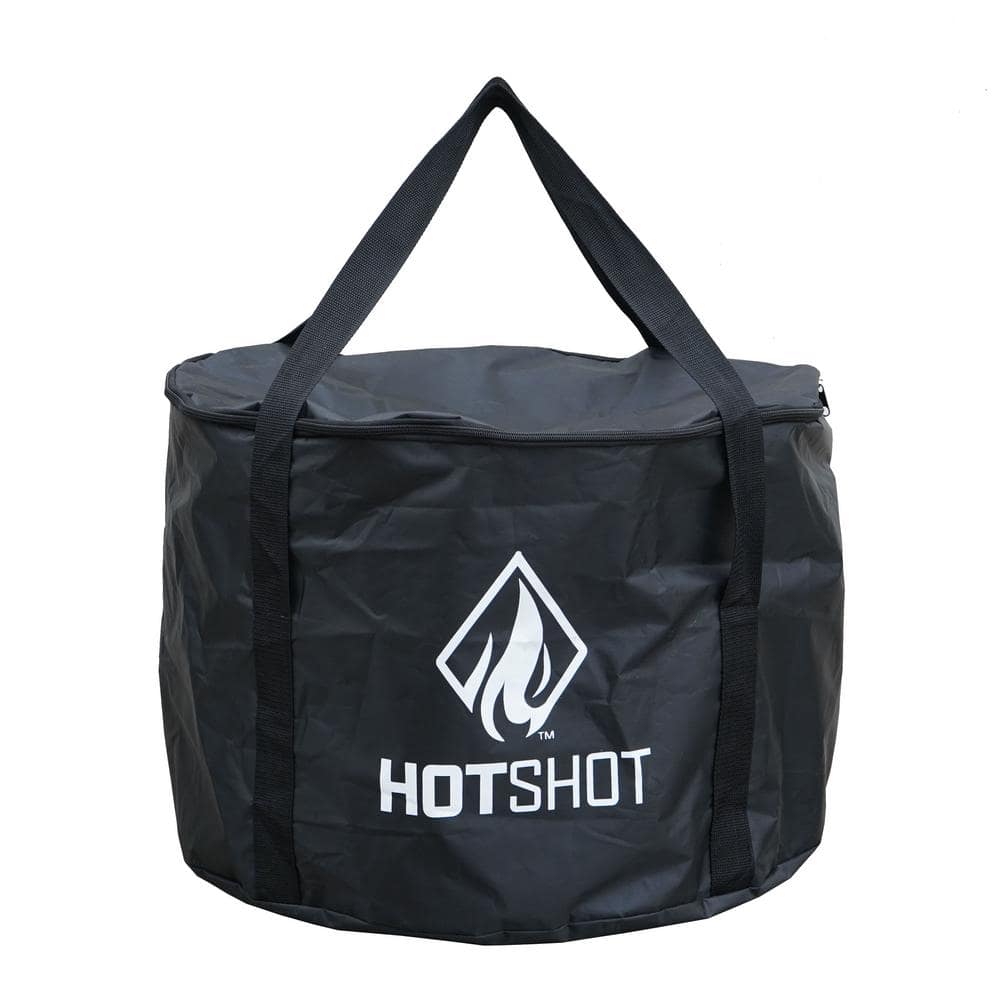 HotShot 19.5" Smokeless Stainless Steel Portable Fire Pit