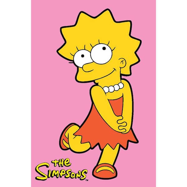 Fun Rugs The Simpsons Sweet Lisa Multi Colored 39 in. x 58 in. Area Rug-DISCONTINUED