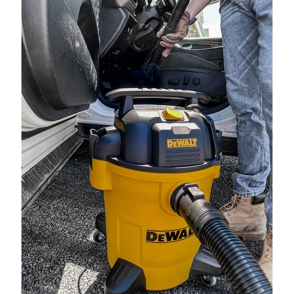 DEWALT 6 Gal. 5.0 HP Portable Wall-Mounted Wet/Dry Vacuum With Hose And Accessories DXV06G - The Home Depot - View #10