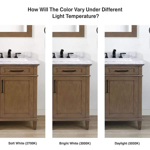 Sonoma 60 in. Double Sink Almond Latte Bath Vanity with Carrara Marble Top (Assembled)