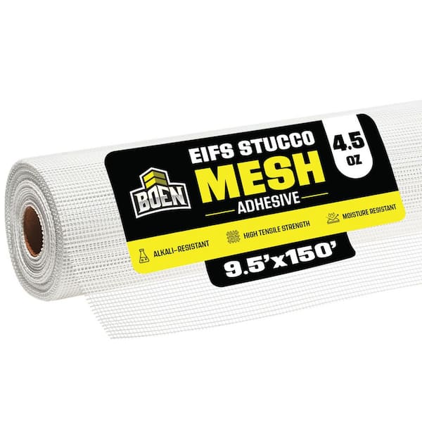 9.5 in. x 150 ft. 4.5 oz. FiFlexMesh EIFS Fiberglass Mesh Self-Adhesive