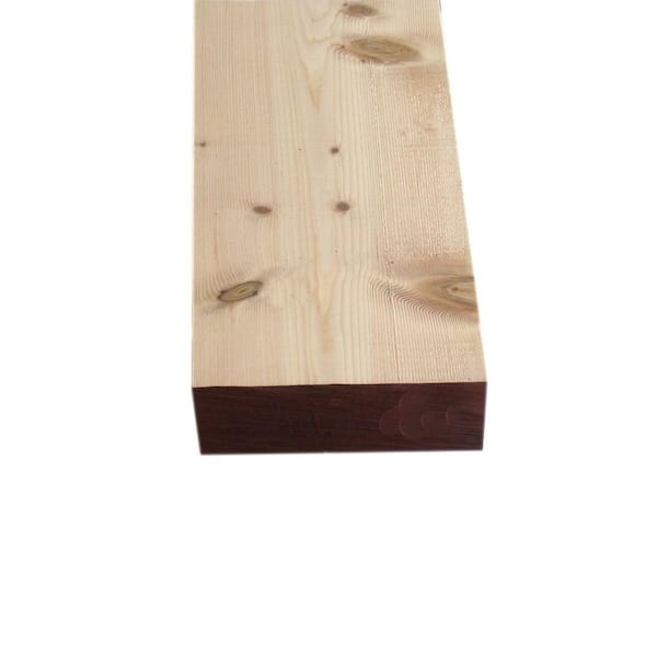 Mendocino Forest Products 6 in. x 6 in. x 12 ft. Douglas Fir Untreated #1 Green Square Wood Post 1-piece
