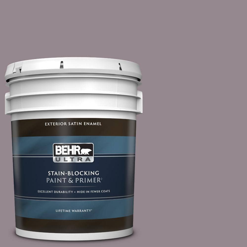 BEHR ULTRA 5 gal. MQ132 Cinema Screen Satin Enamel Exterior Paint