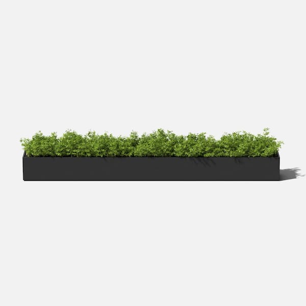 Veradek GEO Trough Planter - Black Veradek GEO Trough Planter - Black