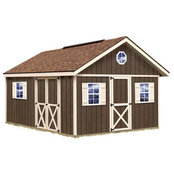 Best Barns Fairview 12 ft. x 16 ft. Wood Storage Shed Kit with Floor