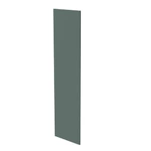 Washington 0.75 in. W x 30 in. D x 96 in. H in Verdant Green Thermofoil Refrigerator End Panel