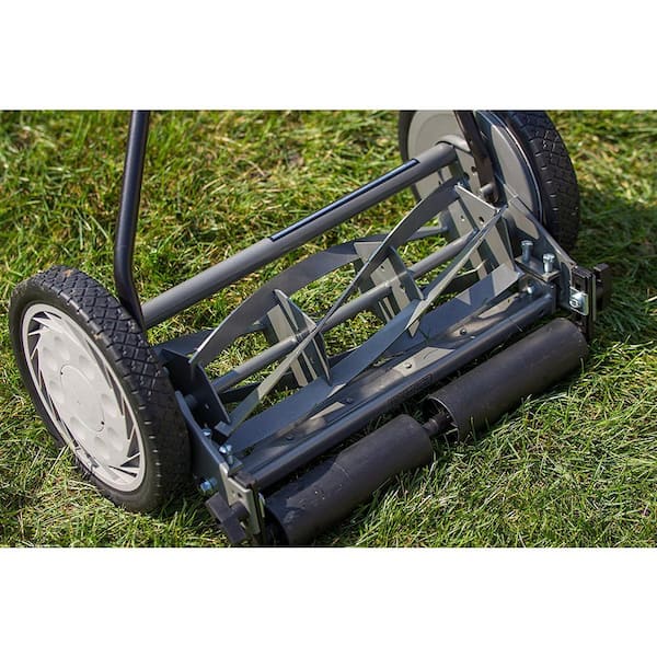  American Lawn Mower Company 1415-16 16-Inch 5-Blade Push Reel  Lawn Mower, 5-Blade, Gray : Walk Behind Lawn Mowers : Patio, Lawn & Garden