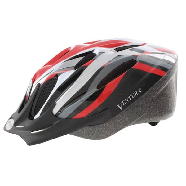 Ventura Heat Sport Medium Bicycle Helmet in Red