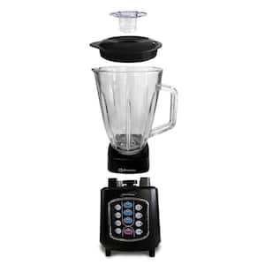 Kitchen Magic Collection 50 oz. 10-Speed Blending Programs Black Glass-Jar Blender