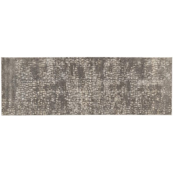Home Decorators Collection Holliswood New Cream/Grey 2 ft x 7 ft Area Rug