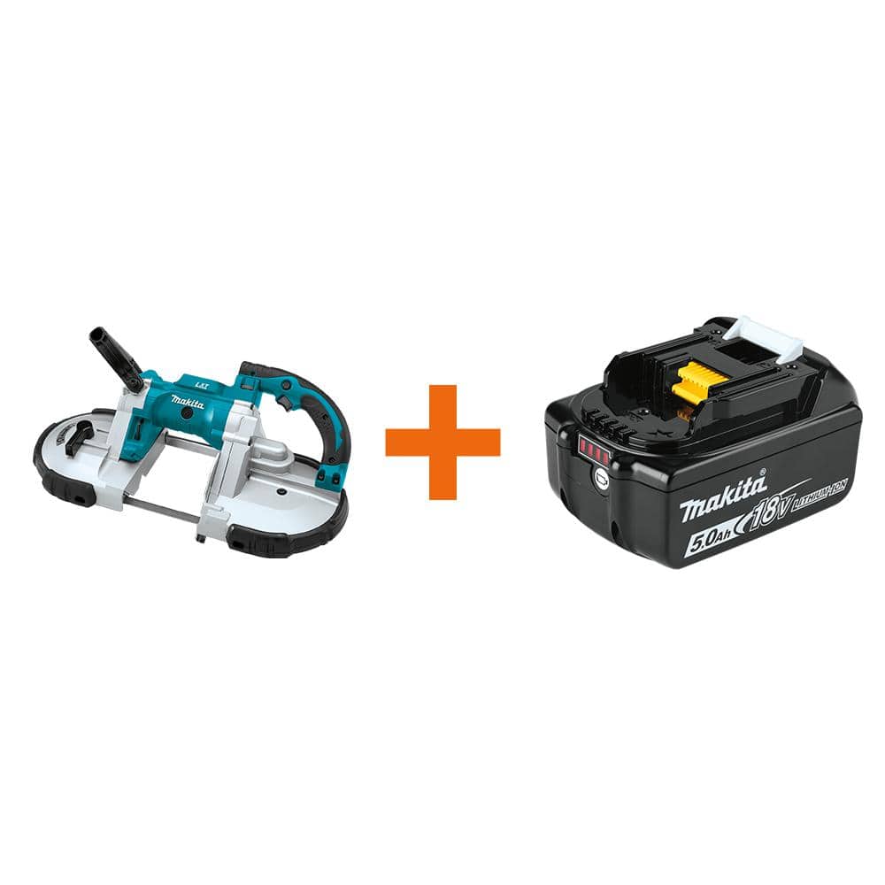 Reviews for Makita 18V LXT Lithium-Ion Cordless Portable Band Saw (Tool Only)  with bonus 18V LXT High Capacity Battery Pack 5.0Ah Pg The Home Depot