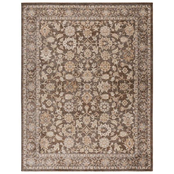Hazel 8 x 10 Brown/Ivory Persian Area Rug