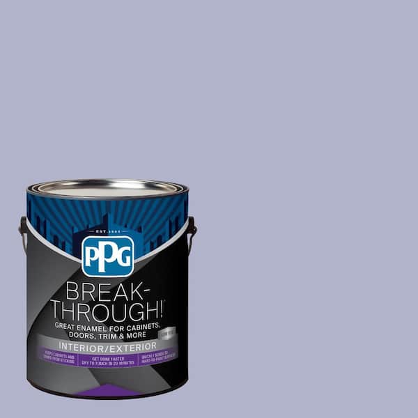 Break-Through! 1 gal. PPG1170-4 Spring Lilac Satin Door, Trim & Cabinet Paint