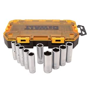 1/2 in. Drive Deep Socket Set (10-Piece)