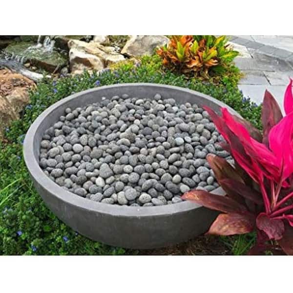 Margo Garden Products 20 lb. Black Lava Pebbles Margo Garden Products 20 lb. Black Lava Pebbles