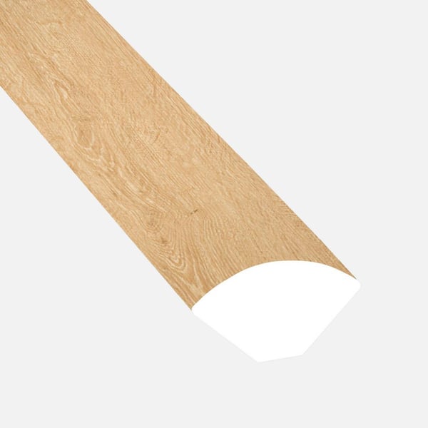 A&A Surfaces Harvest Haze 3/4 in. T x 0.64 in. W x 94 in. L Luxury Vinyl Quarter Round Molding