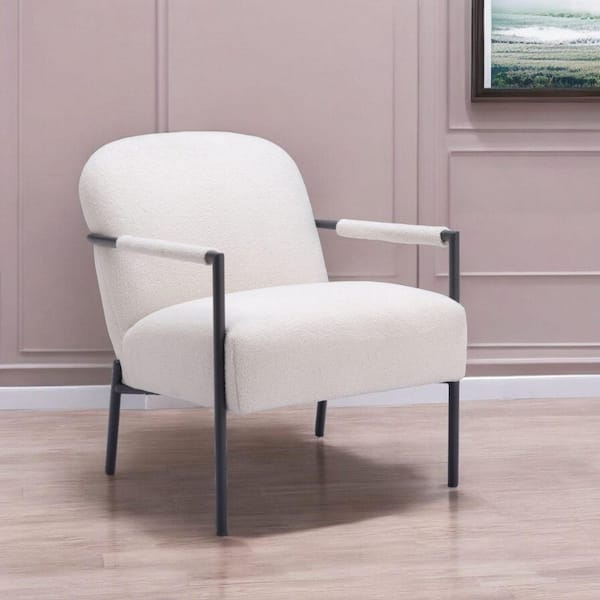 Powder Coated Polyester Metal Arm Chair