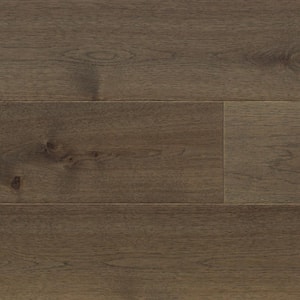 Extra Wide and Long 7.5 in. W Rusty Ridge Brown Engineered Hickory Hardwood Flooring (29.75 sq. ft./case)
