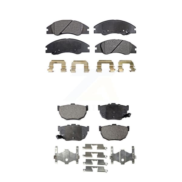 TEC Front Rear Ceramic Brake Pads Kit For Kia Spectra Spectra5 KTC-100047