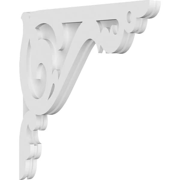 1-7/8 in. x 20 in. x 20 in. PVC Amber Corbel