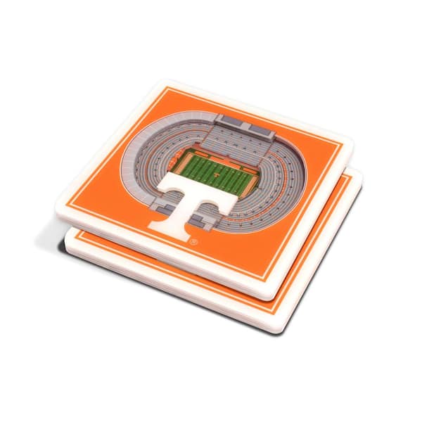 YouTheFan NCAA Tennessee Volunteers 3D StadiumViews Coasters