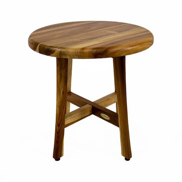 Small round shower discount stool