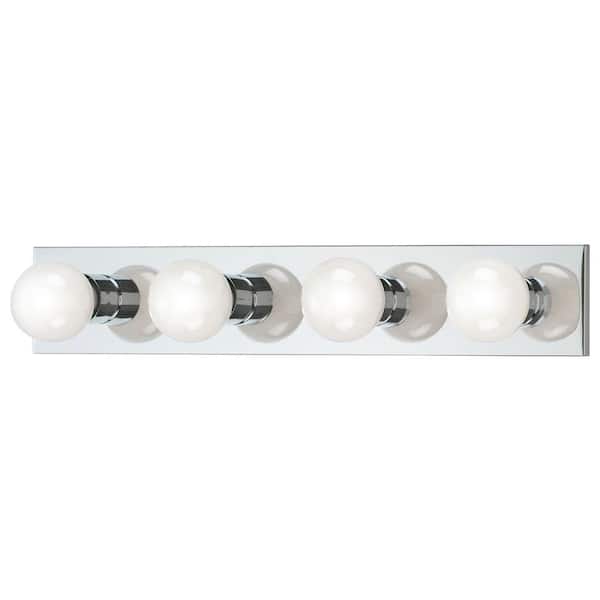 Thomas Lighting 4-Light Chrome Wall Vanity Light