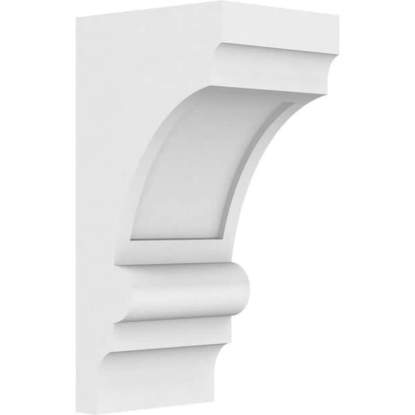 Ekena Millwork Standard 3 in. W x 8 in. H x 4 in. D Signature Urethane Polyurethane Corbel