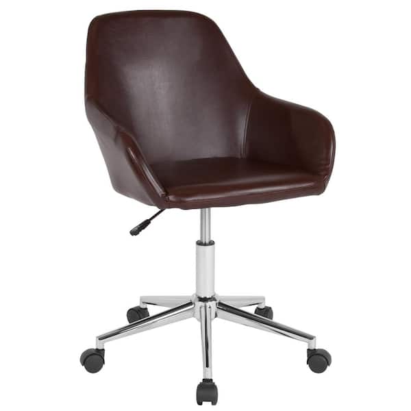 Carnegy Avenue Brown Leather Office/Desk Chair