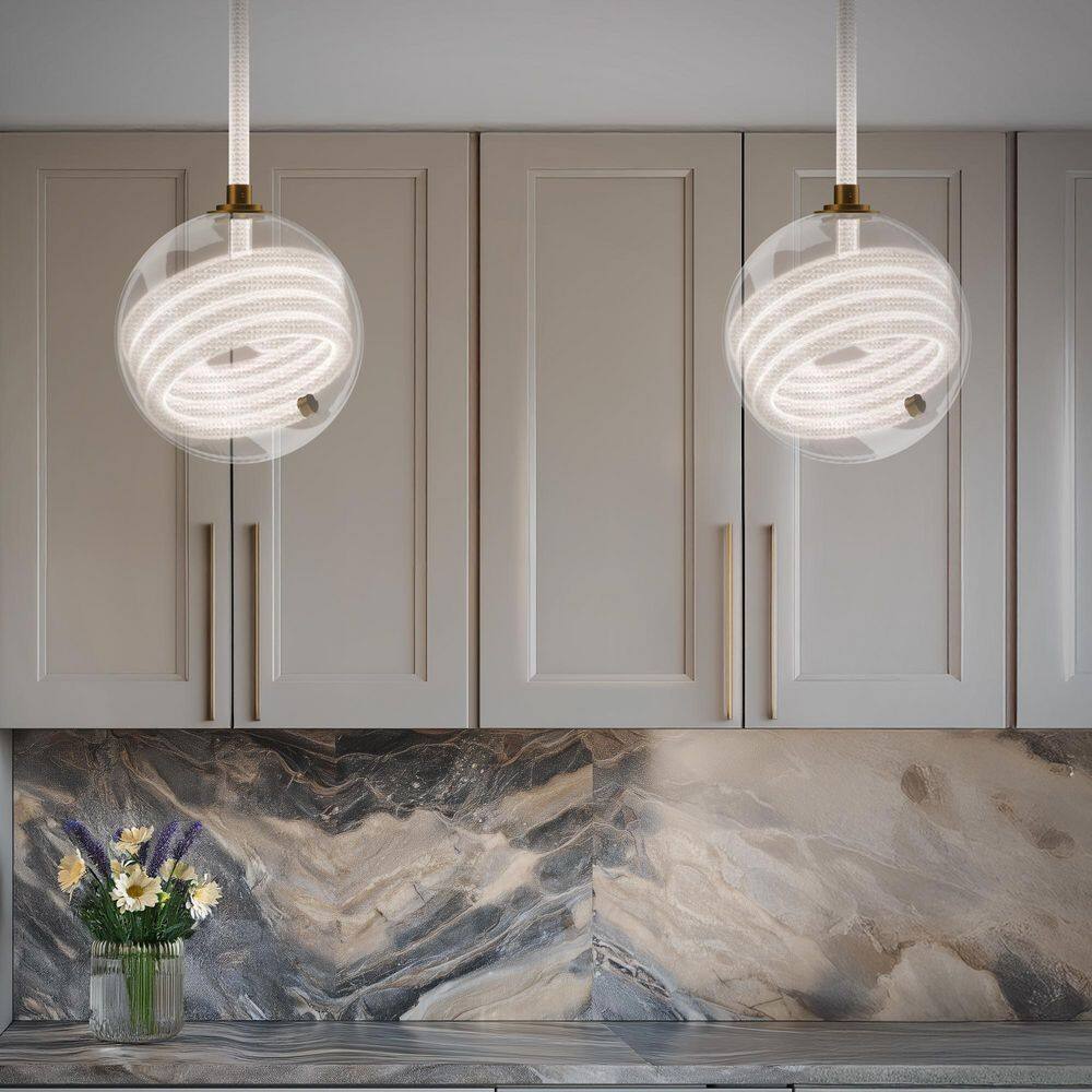 Roper 1-Light Black Mini Pendant Light Mouth Blown Glass 4CCT price history on PriceWatchPro
