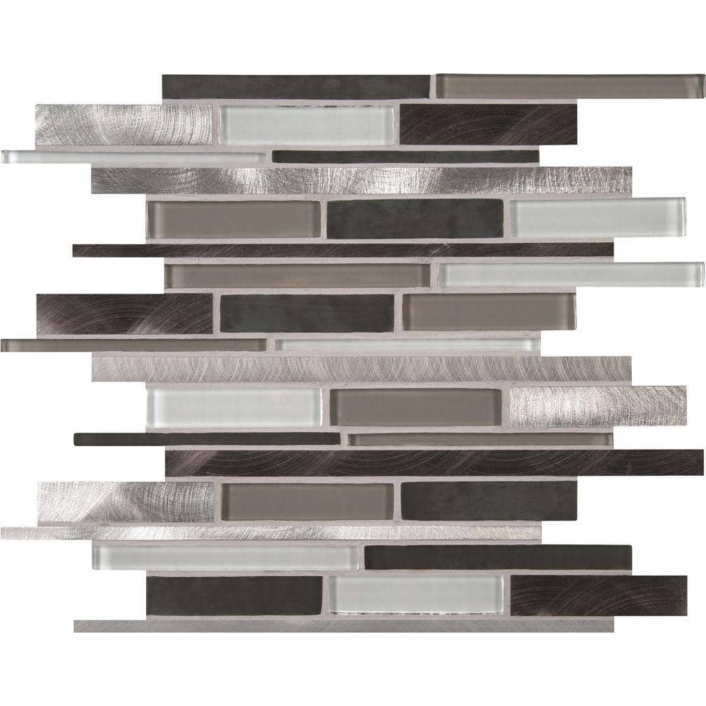 MSI Cityscape Interlocking 12 in. x 12 in. Textured Multi