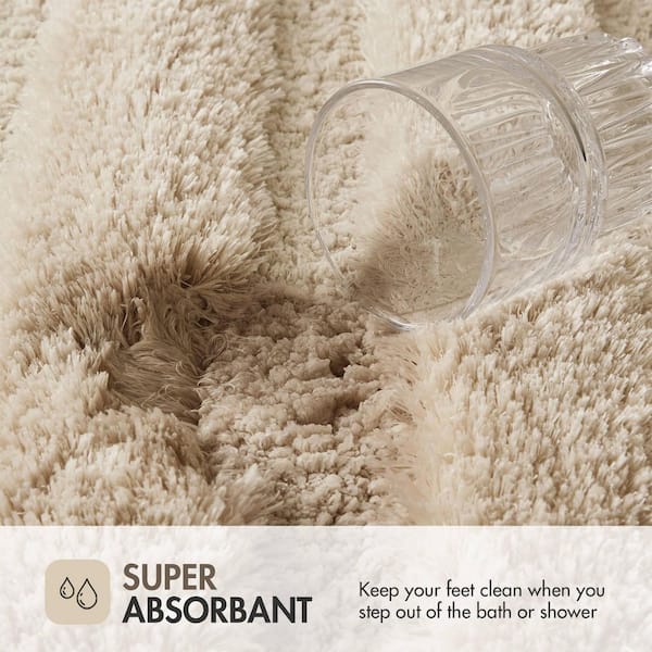 Madison Park Tufted Pearl Channel 24 in. x 58 in. Wheat Polyester