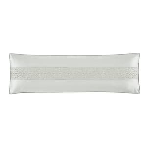 Seymour Celadon Green Polyester Bolster Decorative Throw Pillow 15X52"