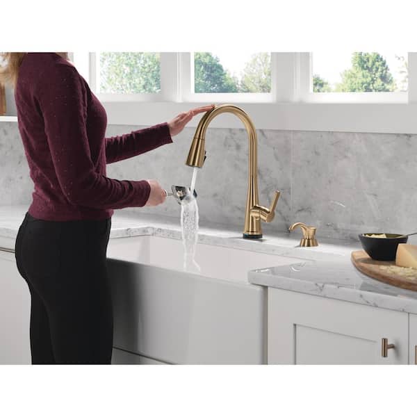 Delta Greydon Gold Touch2O with Touchless Technology Single-Handle