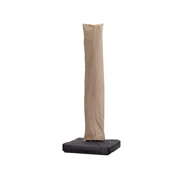 PURPLE LEAF 8 - 13 ft. Patio Umbrella Cover - Beige (Medium Size)
