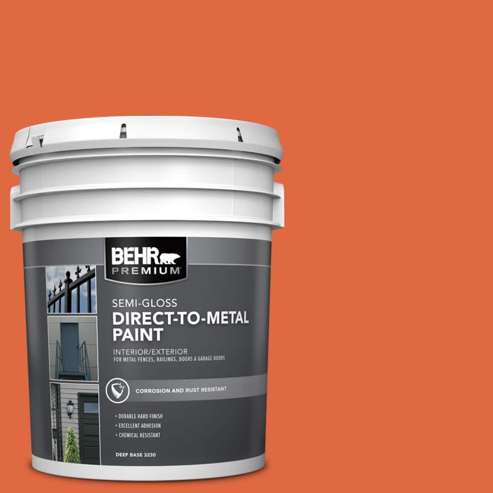 5 gal. #P200-7 Bonfire Night Semi-Gloss Direct to Metal Interior/Exterior Paint price history on PriceWatchPro