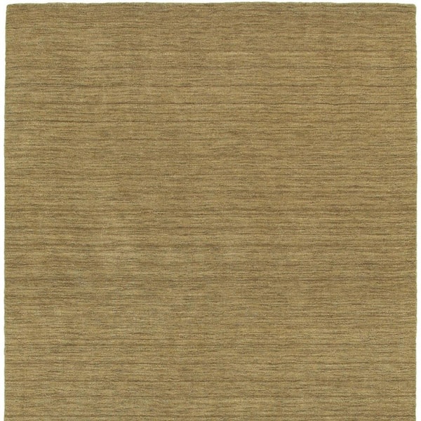 8 X 10 Gold Solid Color Washable Area Rug Runner Rug