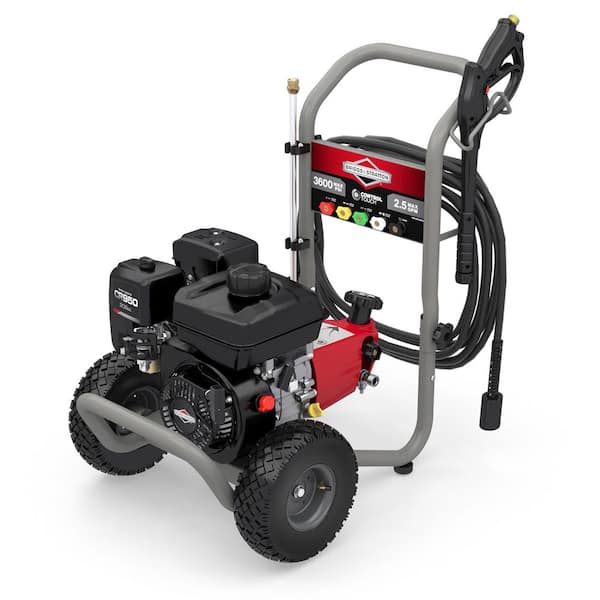 3600 PSI 2.4 GPM Cold Water Gas Pressure Washer