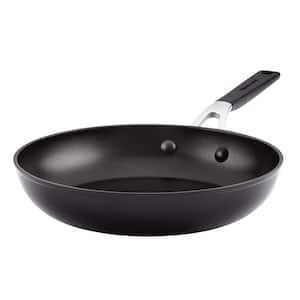 10 in. Hard Anodized Nonstick Aluminum Frying Pan Onyx