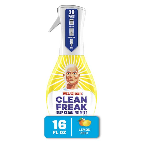 Mr. Clean Clean Freak Deep Cleaning Mist Multi-Surface Spray, Gain  Original, 16 oz Spray Bottle, 6/Carton (79127)