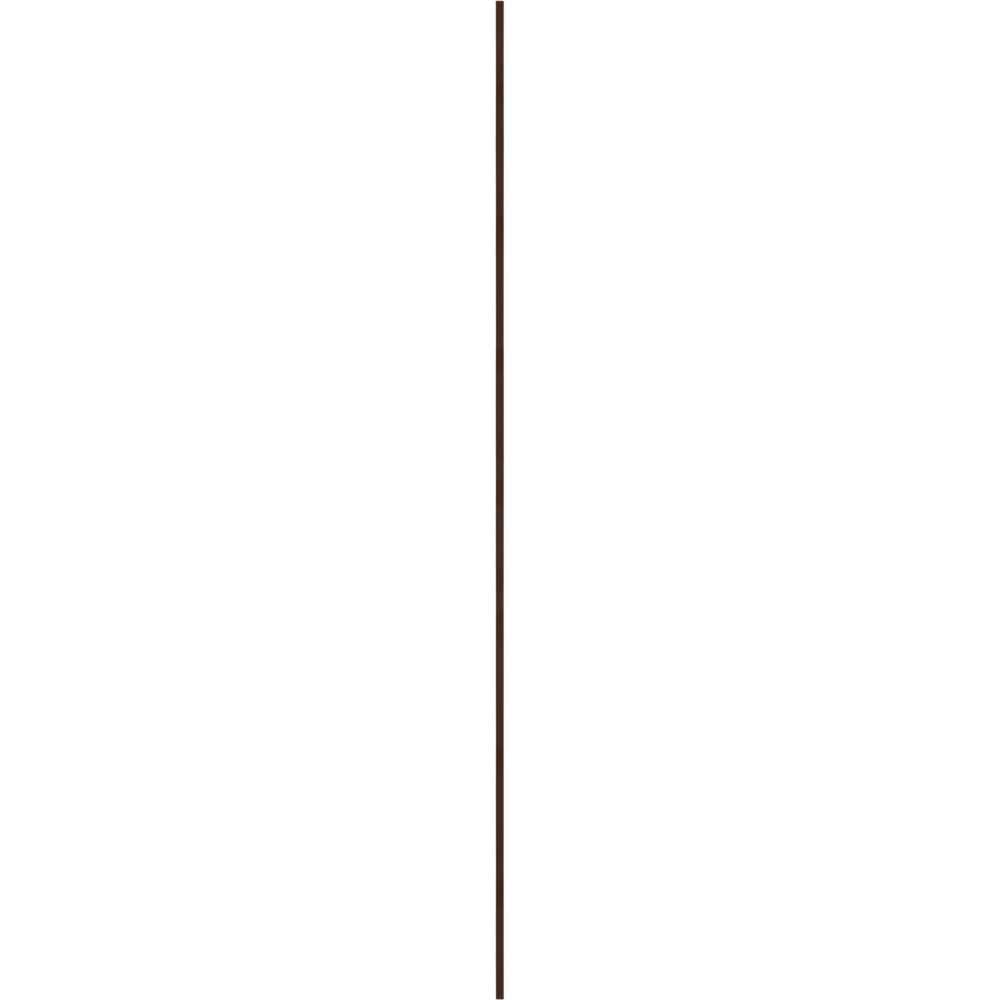 47" Hickory Adjustable Wood Slat Wall Panel Kit