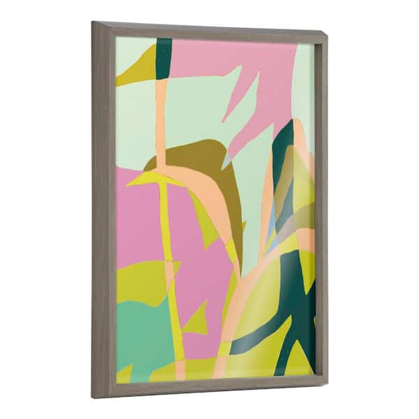 Kate and Laurel Blake "Delight In The Moment 6" by Alicia Schultz Framed Art Print 18 in. x 24 in.