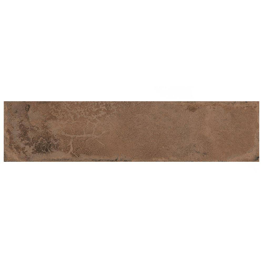 Merola Tile Luca Amber 9 in. x 9 in. Ceramic Wall Take Home Tile Sample ...