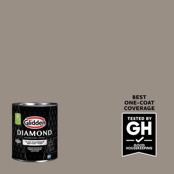Glidden Diamond 1 qt. PPG1022-5 Eiffel Tower Flat Interior Paint with Primer