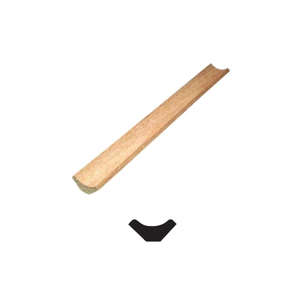 Weaber LWM 100 11/16 in. x 11/16 in. Oak Cove Moulding