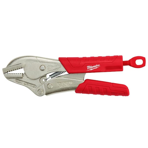 7 in. Straight Jaw Locking Pliers with Grip