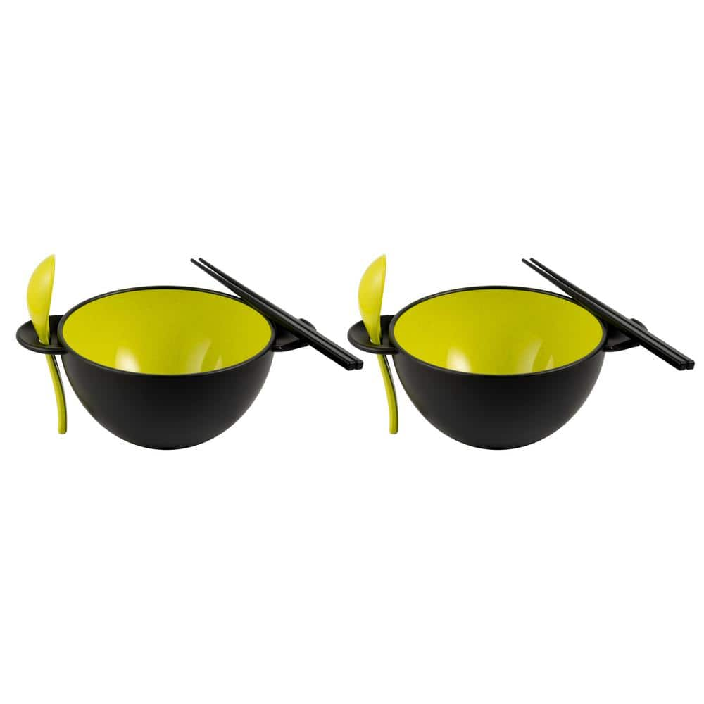 https://images.thdstatic.com/productImages/5895d469-4a05-4a78-9fc0-351f02cbcf50/svn/black-and-green-ozeri-bowls-rb5-blk-grn-64_1000.jpg